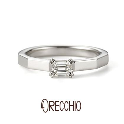 【ORECCHIO(オレッキオ)】＜safari～サファリ＞婚約指輪　FE-1205