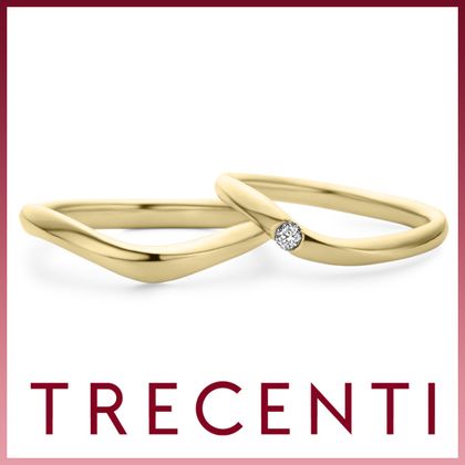 【TRECENTI(トレセンテ)】チェリーブロッサム双子ダイヤモンド（FL-FM TW/  FL-FL0.05/TW）