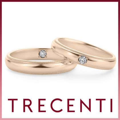 【TRECENTI(トレセンテ)】キッコ双子ダイヤモンド（CC-M TW／CC-L0.05TW）