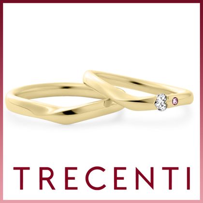 【TRECENTI(トレセンテ)】モダンハート・ロゼ（UB-BM　MH-BL1P）