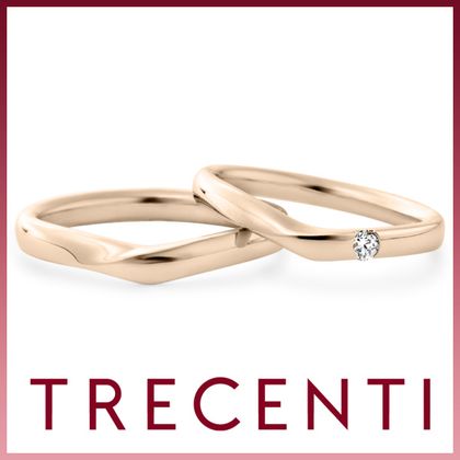 【TRECENTI(トレセンテ)】ウルバーノV(0.05ct)（UB-BM UB-BL0.05）