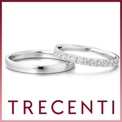 【TRECENTI(トレセンテ)】ハーフエタニティ03（ET-SYF15）