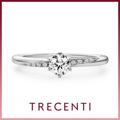 【TRECENTI(トレセンテ)】【上品に施されたメレダイヤモンド】レガーメ（ETERNA 2014-B)