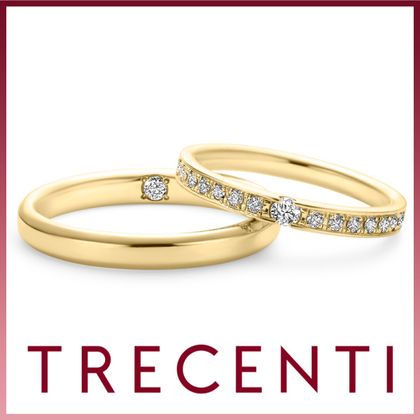 【TRECENTI(トレセンテ)】フェリーチェ 双子ダイヤモンド（FELI-FM TW／FELI-FL0.05TW)