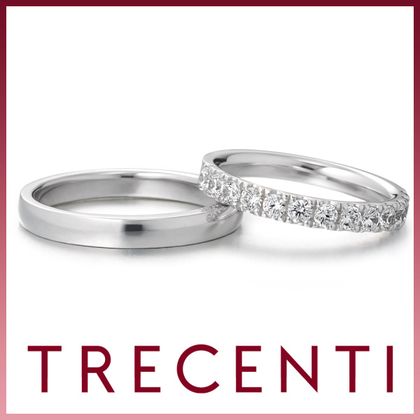 【TRECENTI(トレセンテ)】ハーフエタニティ04（CO-2015M/TW/ND　ET-SGF13）