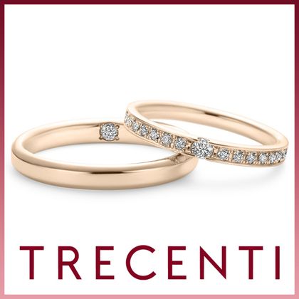 【TRECENTI(トレセンテ)】フェリーチェ 双子ダイヤモンド（FELI-FM TW／FELI-FL0.05TW)