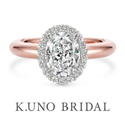 【ケイウノ ブライダル(K.UNO BRIDAL)】[オーダーメイド]一目惚れしたウェディングドレスをモチーフにデザイン