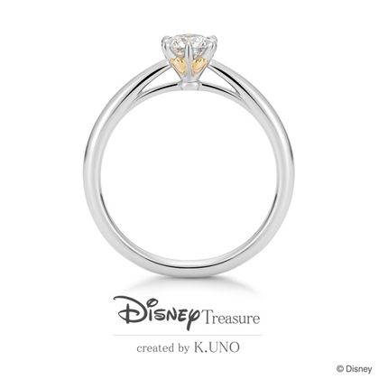 【ケイウノ ブライダル(K.UNO BRIDAL)】［Disney］Happy Step/ドナルドダック エンゲージリング