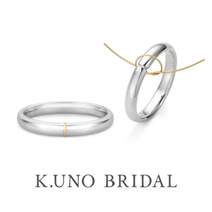 【ケイウノ ブライダル(K.UNO BRIDAL)】『Junshi MUSUBI』一本の“純金糸”を結びあうことでふたりの絆が永遠に