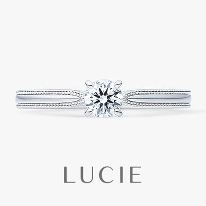 婚約指輪　俄　LUCIE ルシエ ダイヤ リング 0.28カラットクロシェ d75c02d1dc120a7ea7c14b686e0583