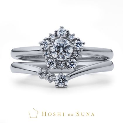 【HOSHI no SUNA 星の砂(ほしのすな)】LEONE(レオーネ)～凛とした姿で愛を誓う～