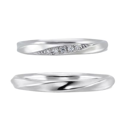 【アネリディギンザ(ANELLI DI GINZA)】いい夫婦ciel étoilé/voielactee　ボワラクティー/結婚指輪【アネリディギンザ/ANELLI DI GINZA】