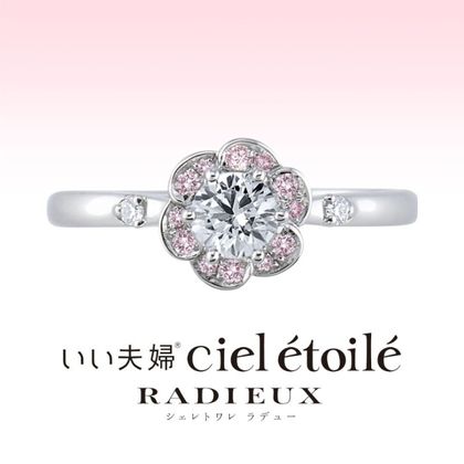 【アネリディギンザ(ANELLI DI GINZA)】いい夫婦ciel etoile radieux/ローズピンクゴールド