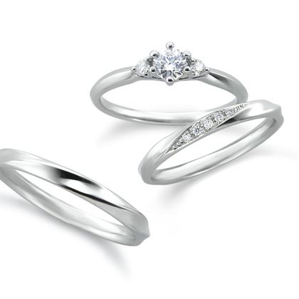 【アネリディギンザ(ANELLI DI GINZA)】いい夫婦ciel étoilé/voielactee　ボワラクティー/婚約指輪&結婚指輪【アネリディギンザ/ANELLI DI GINZA】