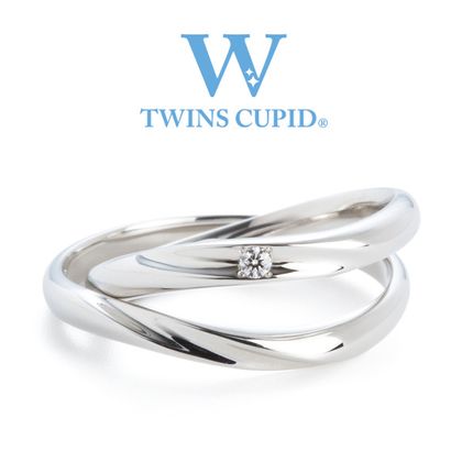 【アネリディギンザ(ANELLI DI GINZA)】TwinsCupid/Happy Wave ハッピーウェーブ