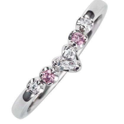 【アネリディギンザ(ANELLI DI GINZA)】LAVENNA PLATINO/プチハート/婚約指輪【アネリディギンザ/ANELLI DI GINZA】