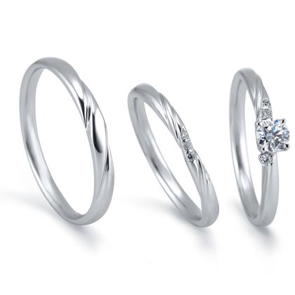 【アネリディギンザ(ANELLI DI GINZA)】Marions-nous!(マリヨンヌ) by いい夫婦ブライダル/ruisseau リュイソー/婚約指輪＆結婚指輪【アネリディギンザ/ANELLI DI GINZA】