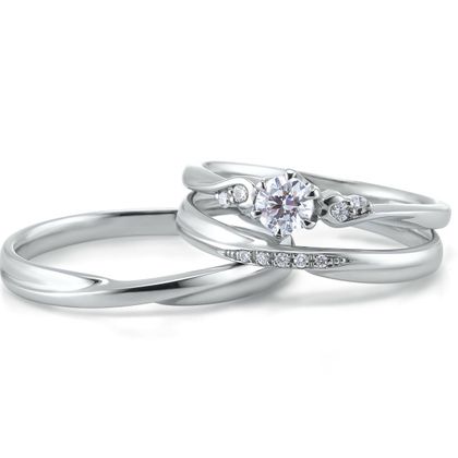 【アネリディギンザ(ANELLI DI GINZA)】Marions-nous!(マリヨンヌ) by いい夫婦ブライダル/avec toi アヴェク　トワ/婚約指輪＆結婚指輪【アネリディギンザ/ANELLI DI GINZA】