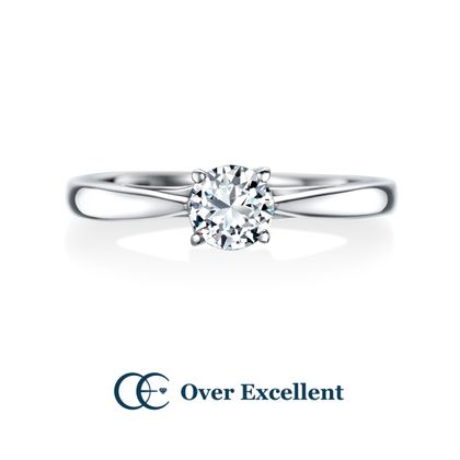 【Over Excellent(オーバーエクセレント)】【calla lily カラー -乙女のしとやかさ-】シンプルながら洗練された、タイムレスな存在感。美しさを追求したこだわりのデザイン。