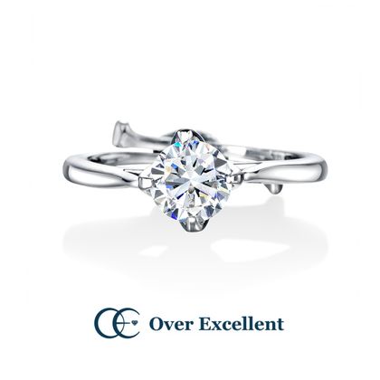【Over Excellent(オーバーエクセレント)】【PROPOSE RING ‐プロポーズリング‐】 大切な瞬間を彩るシンプルで洗練されたプロポーズリング。どんなスタイルにも馴染むシンプルなフォルムは、永遠の愛を誓うプロポーズにふさわしい一品。