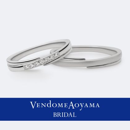 31日迄出品！ヴァンドームアオヤマ　ノートルリアン　9号 ノートル リアン マリッジリング (ダイヤモンド AM_R0072