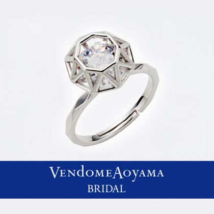 【ヴァンドーム青山(VENDOME AOYAMA)】プロポーズリング【ASVR6918 CZ】