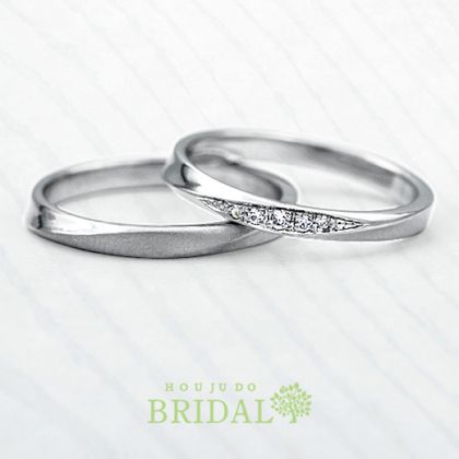 【宝寿堂(ほうじゅどう)】【宝寿堂】中央のねじりが個性的な細身ライン《HM2065/HD2065a》