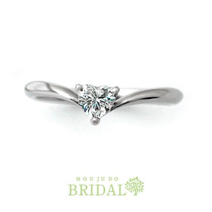 【宝寿堂(ほうじゅどう)】【宝寿堂】ハートの形のダイヤモンドがキュート《RD2290》