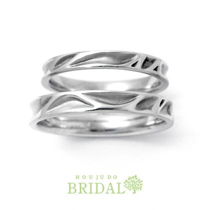 【宝寿堂(ほうじゅどう)】【宝寿堂】ふたりだけのイニシャルリング《HM1815s/HM1815l》