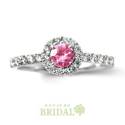 【宝寿堂(ほうじゅどう)】【宝寿堂】かわいい！可憐なピンク色のサファイア《HD02532PS》