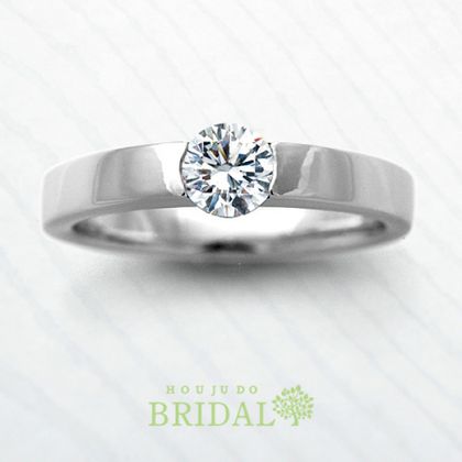 【宝寿堂(ほうじゅどう)】【宝寿堂】ノーブルな雰囲気漂うシンプルエンゲージ《HE2240a》