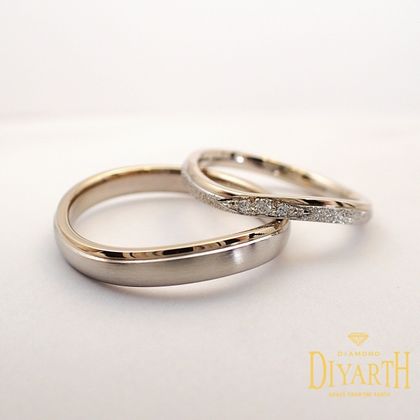 【DIYARTH(ディヤース)】CAMILA02 Star Dust & Satina　ウェーブでコンビが素敵