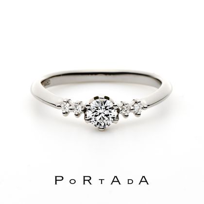 ビジュピコ　ポルターダ　アイレ　ダイヤモンドリング　5号 PORTADA】AIRE -アイレ- の婚約指輪 | ビジュピコ
