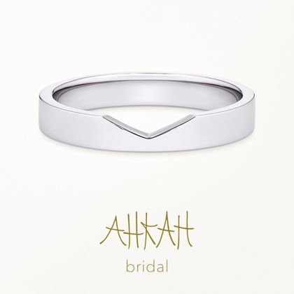 【AHKAH(アーカー)】ティナクラウン リング（3.3mm)