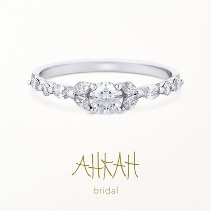 【AHKAH(アーカー)】トランスペアレントリング