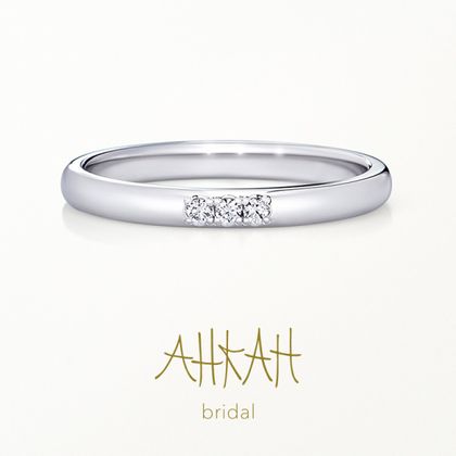 ティナ リング（ハーフエタニティ/1.9mm） [結婚指輪] AHKAH