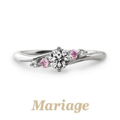 【garden(ガーデン)】プレディスィー【Presdici：近くに】0.3ct　ピンクダイヤアレンジ