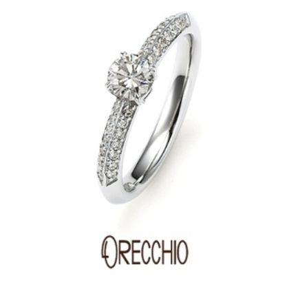 【garden(ガーデン)】＜Siena＞　ゴージャスなパヴェが伝統的な美しさを感じさせてくれる婚約指輪