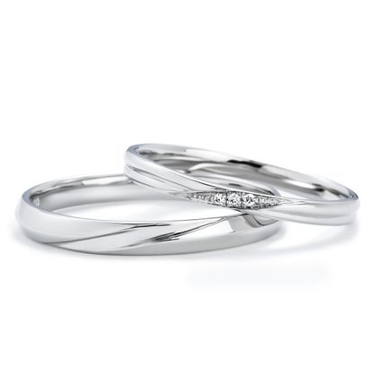 【Gran‐D(グランディー)】【シンプル】【定番】《いい夫婦》高品質！ペア10万円台！Marriage Ring No.7 [結（ゆい）]