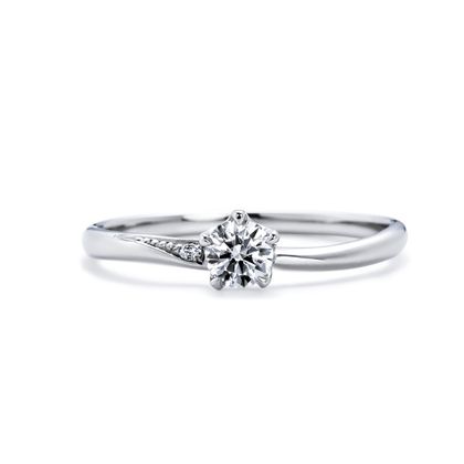 【Gran‐D(グランディー)】【個性】【シンプル】15万円以内！高品質＆低価格《いい夫婦》Engagement Ring No.10 [もも]