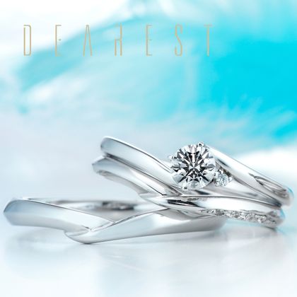 【Gran‐D(グランディー)】【指長】【シンプル】【華やか】《DEAREST》joie~ジョワ~