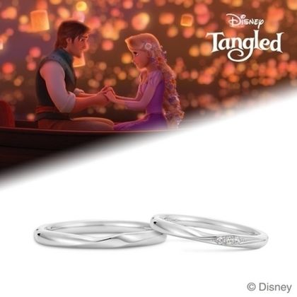 【hirai art gallery(ヒライアートギャラリー)】I See the Light 『塔の上のラプンツェル』 結婚指輪