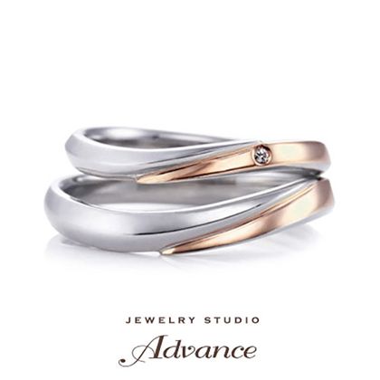 【JEWELRY STUDIO Advance(ジュエリースタジオアドバンス)】【Advance】Freesia（フリージリア)『華やかなゴールドが魅力』