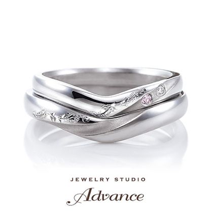 【JEWELRY STUDIO Advance(ジュエリースタジオアドバンス)】【Advance】Lupine（ルピナス)『彫模様に想いを込めて』