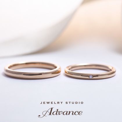 【JEWELRY STUDIO Advance(ジュエリースタジオアドバンス)】 【ふたりで手作りする結婚指輪】（岡山店・広島店）