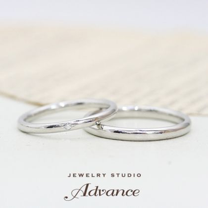 【JEWELRY STUDIO Advance(ジュエリースタジオアドバンス)】【ふたりで手作りする結婚指輪】（岡山店・広島店）