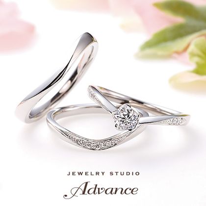 【JEWELRY STUDIO Advance(ジュエリースタジオアドバンス)】【Advance】Rochelle（ロシェル）『魅力を引き出すリング』