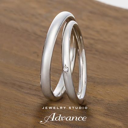 【JEWELRY STUDIO Advance(ジュエリースタジオアドバンス)】【Advance】鍛造シリーズ『職人のこだわりが詰まった高強度リング』