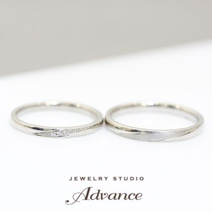 【JEWELRY STUDIO Advance(ジュエリースタジオアドバンス)】【ふたりで手作りする結婚指輪】（岡山店・広島店）
