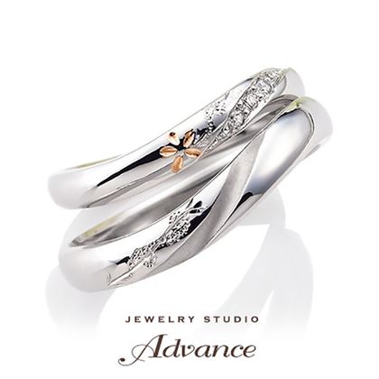 【JEWELRY STUDIO Advance(ジュエリースタジオアドバンス)】【Advance】Bride flower(ブライドフラワー)『お花がポイント』